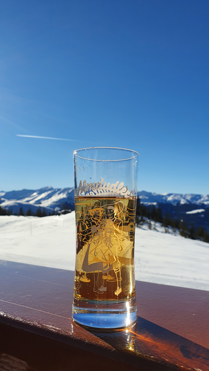 Bergpanorama Winter