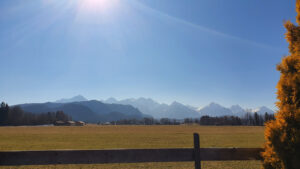 Bergpanorama Allgäu